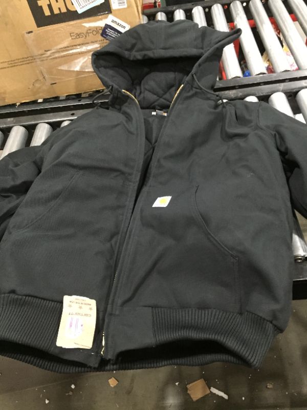 Photo 2 of Carhartt Men's Quilted Flannel Lined Duck Active Jacket Large
