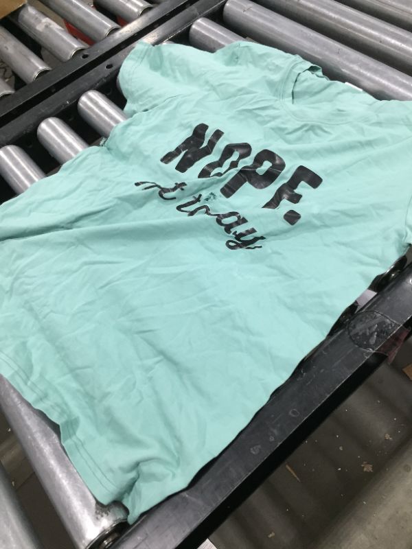 Photo 1 of 'NOPE NOT TODAY' Girls (M) T-Shirt