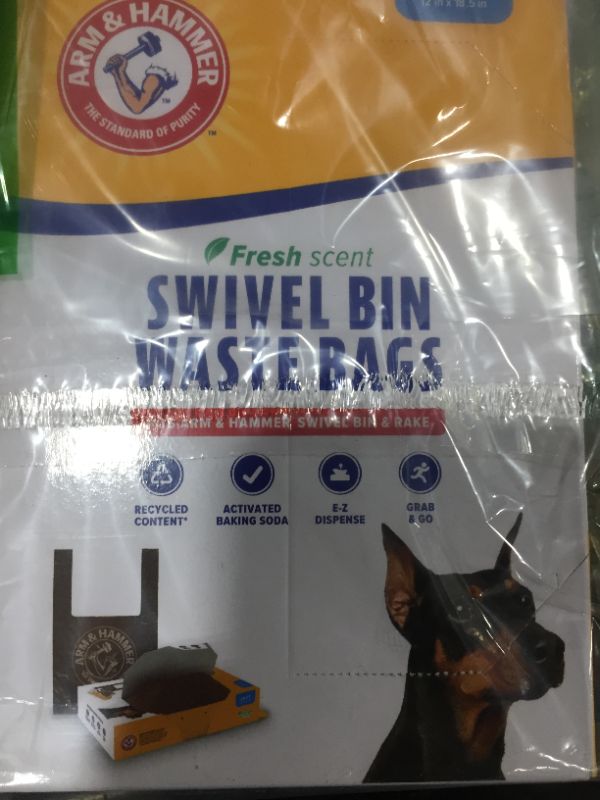 Photo 2 of Arm & Hammer Swivel Bin Waste Bags, 20 count 2pk