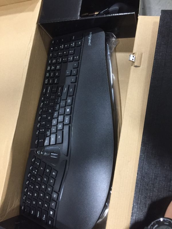 Photo 1 of Wireless Ergonomic Keyboard & Vertical Mouse Set