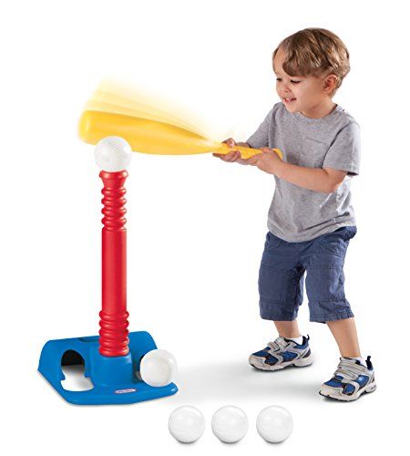 Photo 1 of Little Tikes T-Ball Set, Red, 5 Ball Amazon Exclusive
