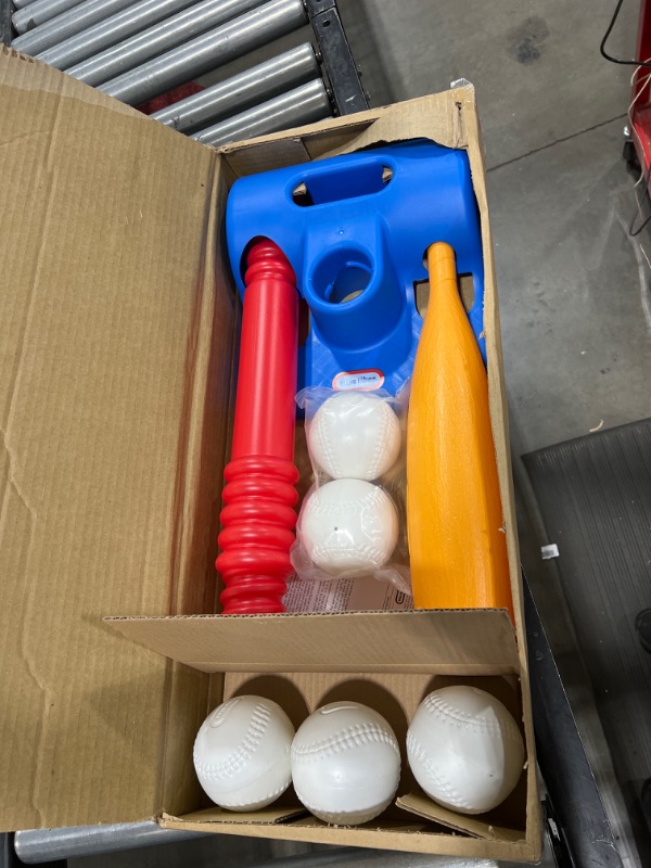 Photo 1 of Little Tikes T-Ball Set, Red, 5 Ball Amazon Exclusive
