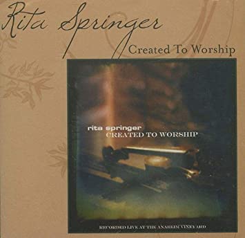 Photo 1 of Created To Worship Rita Springer, CD