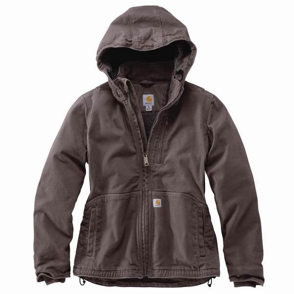 Photo 1 of Carhartt Women's Full Swing Caldwell Jacket - Large - Taupe Grey / Shadow
