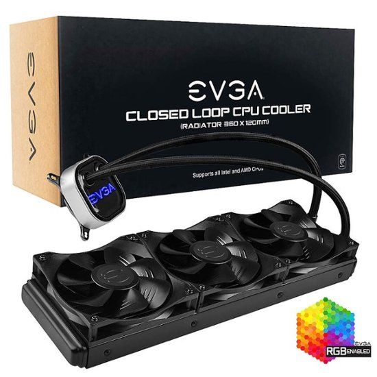 Photo 1 of EVGA - CLC 360mm Liquid Cooling System