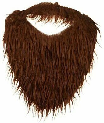 Photo 1 of Jacobson Hat Company Men's Beard with Elastic, Brown, One Size
