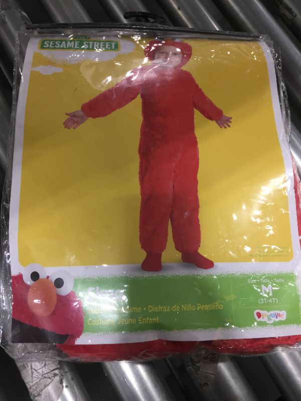 Photo 2 of Sesame Street Elmo Comfy Toddler Costume 3-4T
