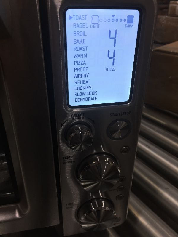 Photo 1 of Breville - Smart Oven Air Fryer Pro Convection Toaster/Pizza Oven - Stainless Steel
