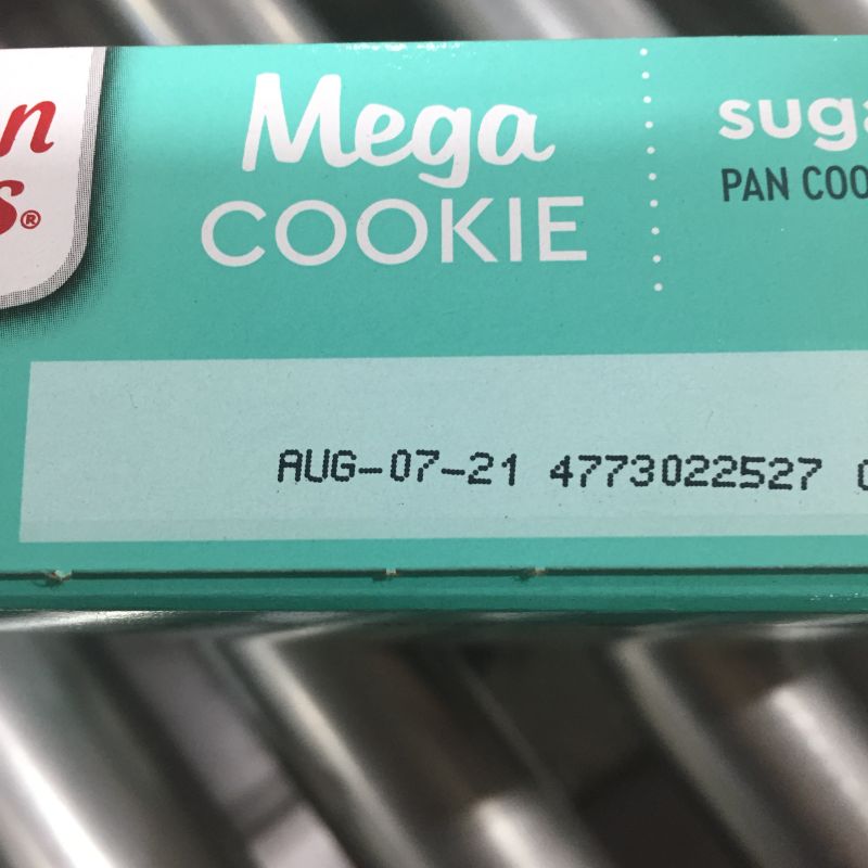 Photo 3 of Duncan Hines Mega Cookie Sugar Cookie Pan Cookie Mix with Sprinkles, 6.6 Oz
Best By 08/07/21