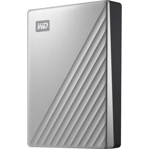 Photo 1 of WD 5TB My Passport Ultra USB 3.0 Type-C External Hard Drive for Mac (Silver)
