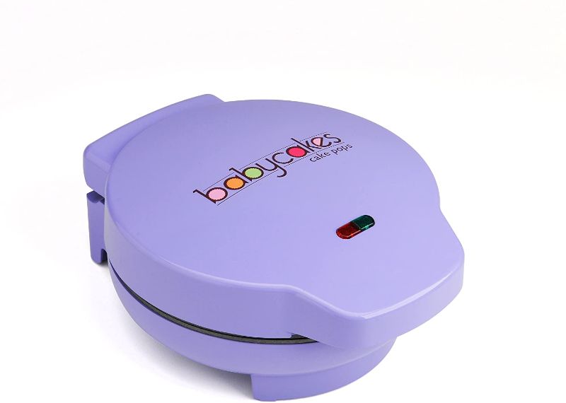 Photo 1 of Babycakes CP-12 Cake Pop Maker, 12 Cake Pop Capacity, Purple
