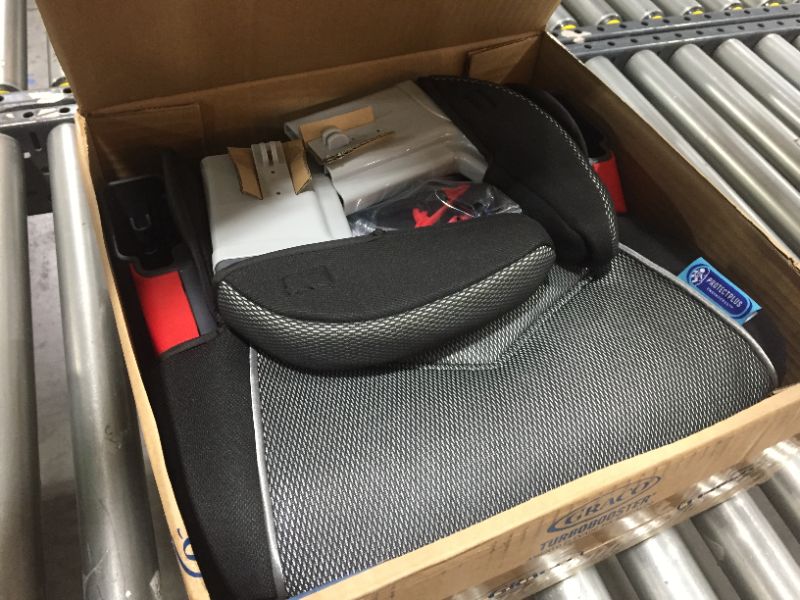 Photo 2 of Graco TurboBooster Backless Booster Car Seat, Galaxy Gray