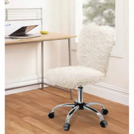 Photo 1 of Faux Fur Task Chair by Urban Shop