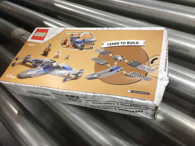 Photo 2 of LEGO Star Wars Resistance X-Wing 75297 Building Kit; Awesome Starfighter Building Toy for Kids Aged 4 and Up, Featuring Poe Dameron and BB-8; New 2021 (60 Pieces)
