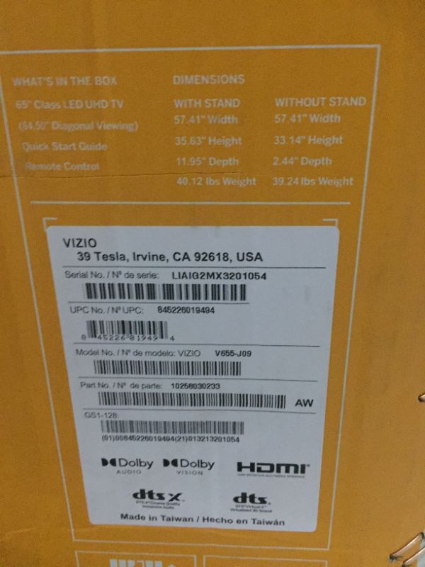 Photo 4 of VIZIO - 65" Class V-Series LED 4K UHD Smart TV
