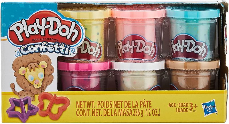 Photo 1 of Play-Doh Confetti Compound Collection Dough Play Set
