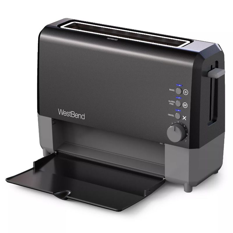 Photo 1 of West Bend 2 Slice QuickServe Toaster - Black
