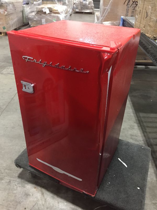 Photo 3 of Frigidaire - Retro 3.2 Cu. Ft. Mini Fridge - Red