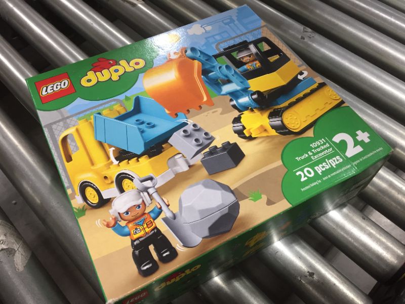 Photo 2 of LEGO DUPLO Construction Truck & Tracked Excavator Digger and Tipper Building SEALED