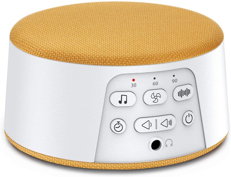 Photo 1 of White Noise Machine, Sound Machine for Sleeping & Relaxation, 29 HiFi Soothing Nature Sound, Timer Memory Funtion, Volume Control, Sleep Sound Therapy for Home, Office, Travel, Baby, Adults
