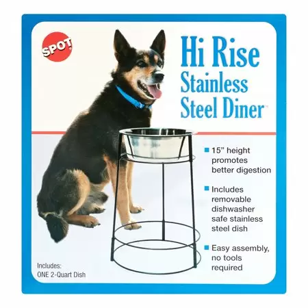 Photo 1 of Ethical Pet Spot Hi-Rise Single Diner 2-Quart Pet Dish