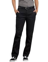 Photo 1 of DICKIES Women's 776 Flex Slim Fit Pant Black, SIZE 4 REG