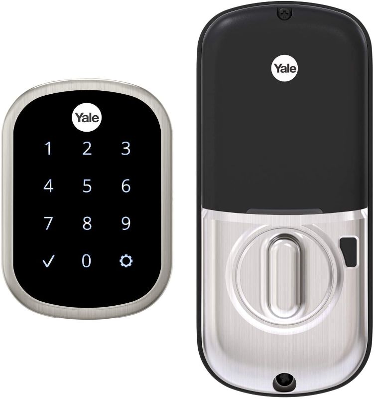 Photo 1 of Yale Assure Lock SL - Key-Free Touchscreen Door Lock in Satin Nickel
