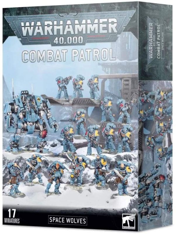 Photo 1 of Games Workshop - Warhammer 40,000 - Combat Patrol: Space Wolves
