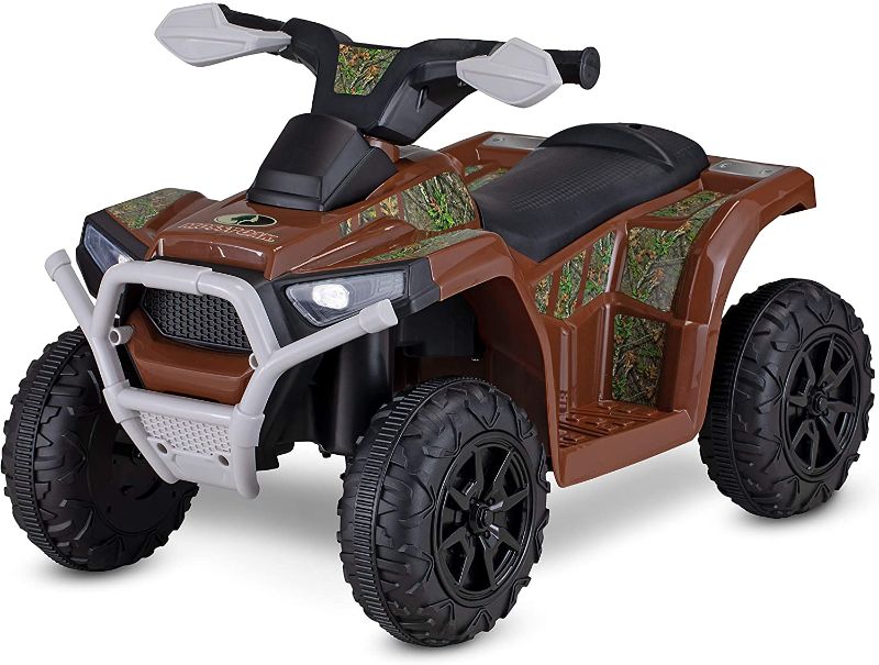 Photo 1 of Kid Trax Toddler Quad Ride On Toy, 6 Volt Battery, 1.5-3 Years Old, Max Weight 44 lbs, Single Seater, Multiple Colors, Brown