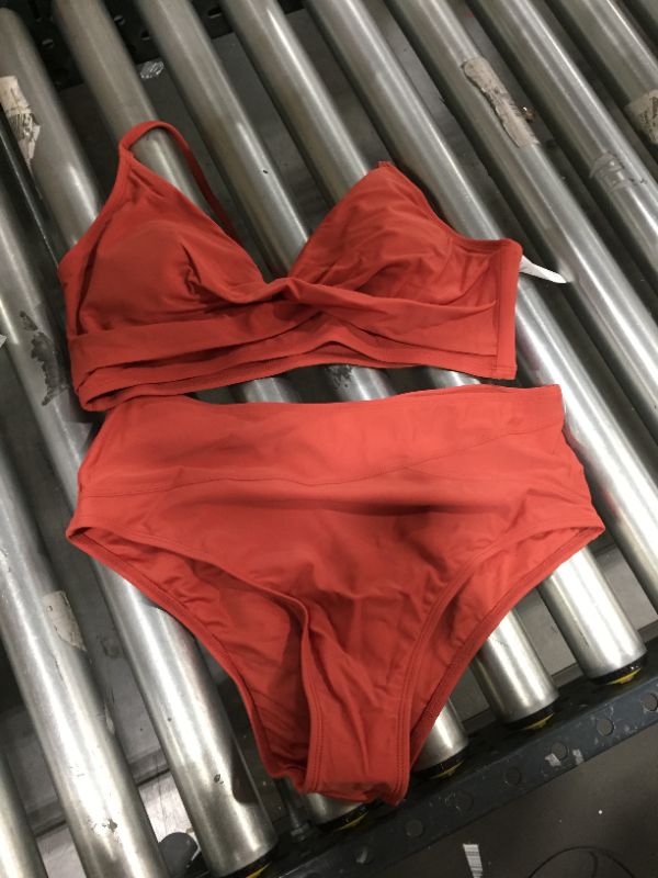 Photo 2 of Marsala Twist High Waisted Bikini XL