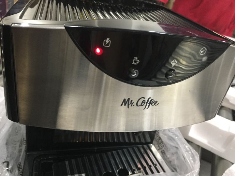 Photo 2 of Mr. Coffee ECMP50, Automatic Dual Shot Espresso/Cappuccino Maker System