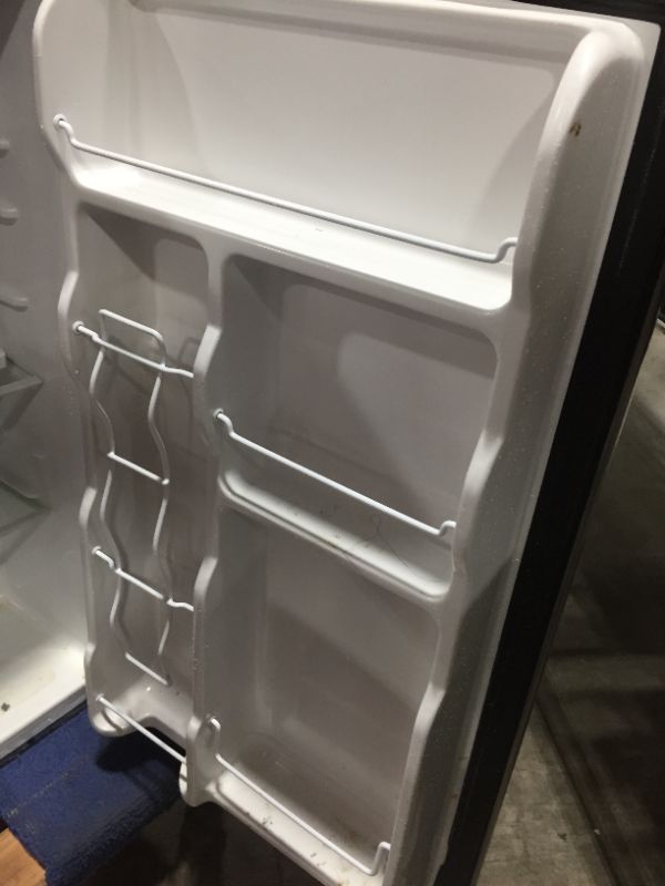 Photo 2 of RCA 3.2 Cubic Foot Compact Mini Fridge & Freezer, Stainless Steel