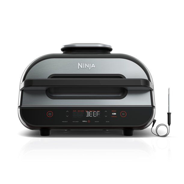 Photo 1 of Ninja® Foodi™ Smart XL 4-in-1 Indoor Grill with 4-qt Air Fryer, Roast, and Bake, FG550

