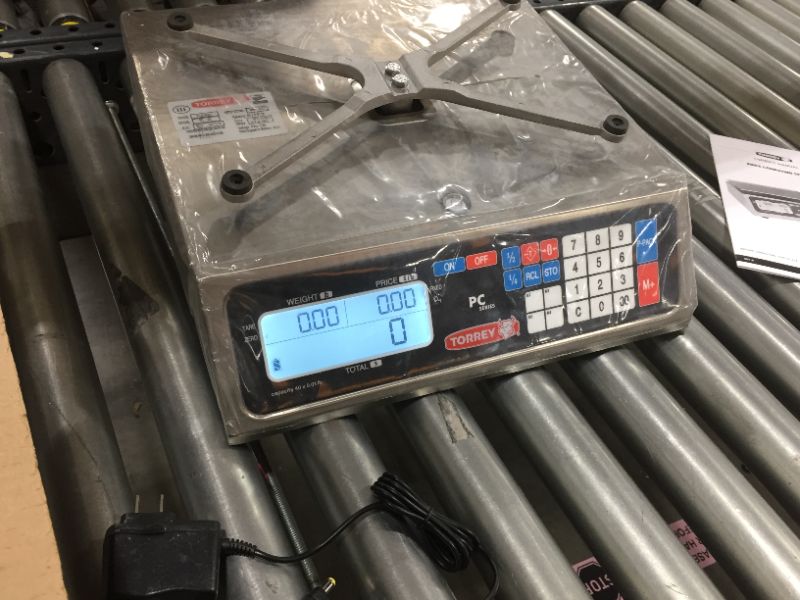 Photo 1 of Tor Rey L-PC 40L 40 lb. Digital Price Computing Scale, Legal for Trade
