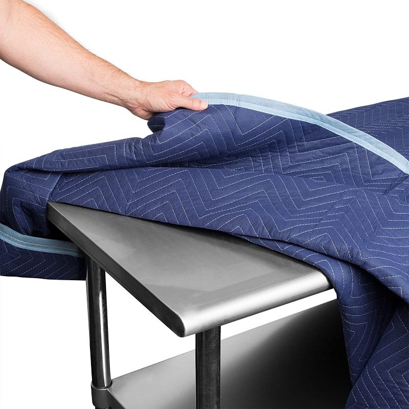 Photo 1 of 72-Inch by 40-Inch Heavy Duty Padded Moving Blanket