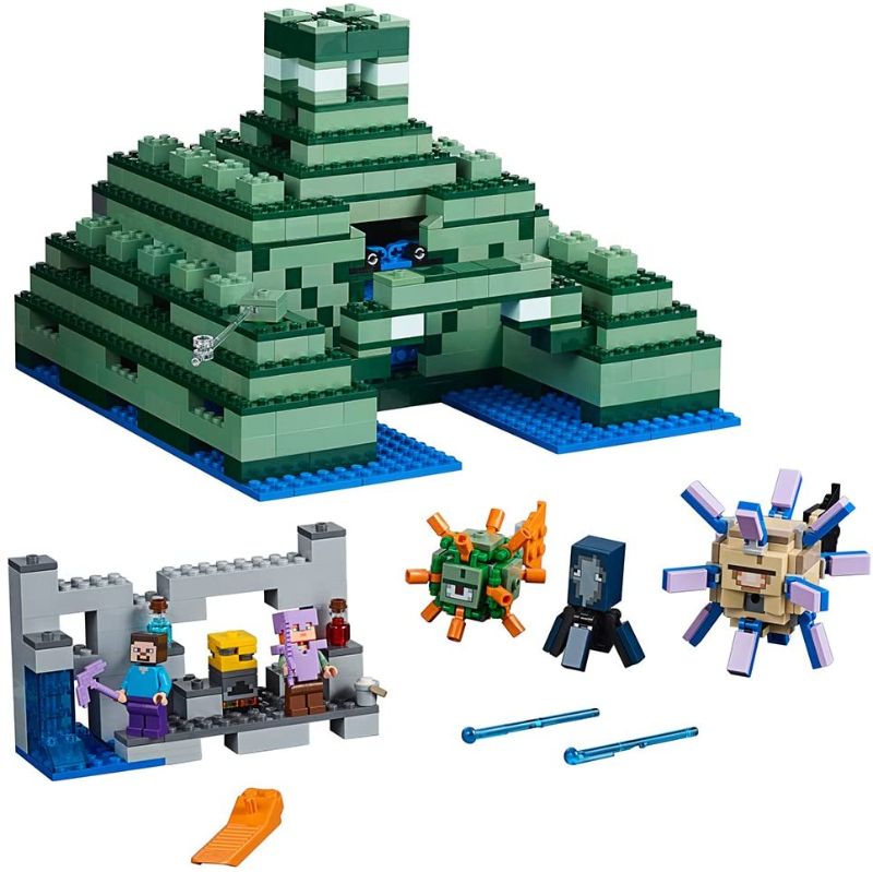 Photo 1 of LEGO Minecraft The Ocean Monument 21136 Building Kit (1122 Piece)
