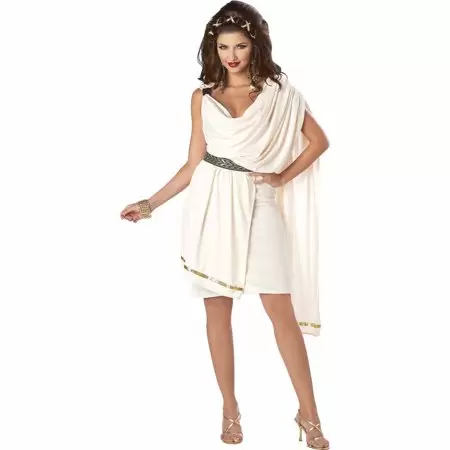 Photo 1 of California Costumes Women's Deluxe Classic Toga Tunic, Cream,, Cream, Size 8.0 -10, MEDIUM
