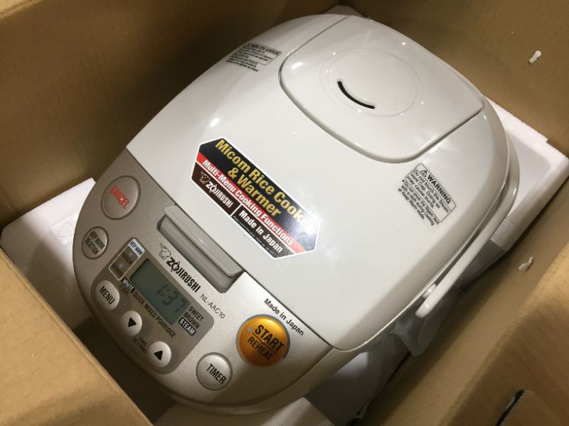 Photo 1 of Zojirushi Micom Rice Cooker & Warmer - Beige (5.5 cup)
