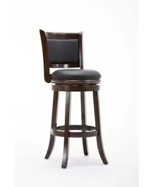 Photo 1 of Boraam 48829 Augusta Swivel Stool, 29-Inch, Cappuccino