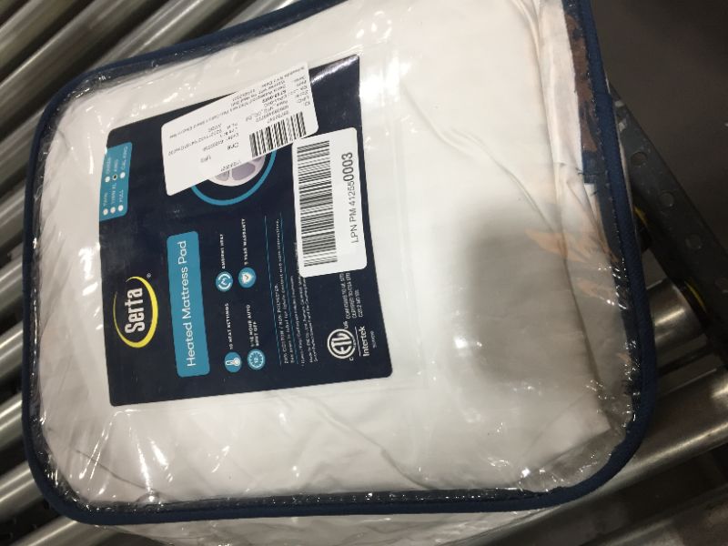 Photo 2 of Serta Bluetooth Microplush Electric Heated Warming Mattress Pad KING White
