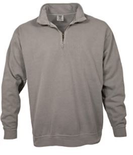 Photo 1 of Comfort Colors Men's Adult 1/4 Zip Sweatshirt, Style 1580 3XL