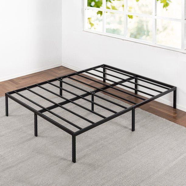 Photo 1 of Best Price Mattress 14 Inch Metal Platform Bed Frame, Queen