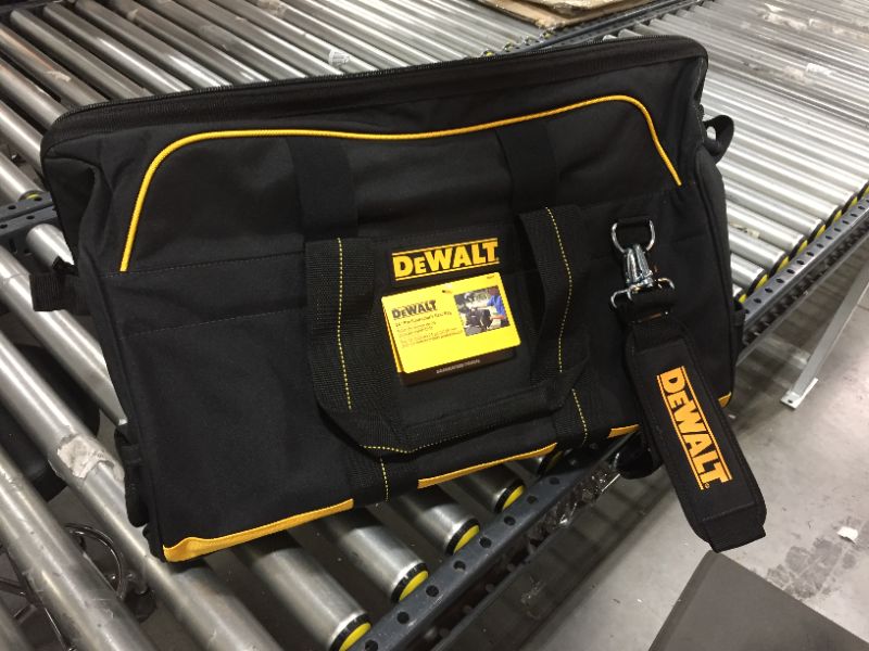 Photo 2 of DEWALT DG5511 24 Pro Contractors Gear Bag, Heavy-Duty Poly Ballistic Poly Fabric