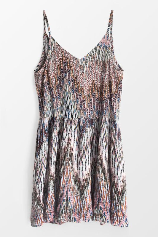 Photo 1 of Boho V-Neck Mini Dress XL