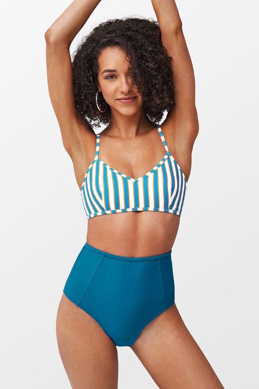 Photo 1 of Crisscross Lace Up High Waisted Bikini XL 