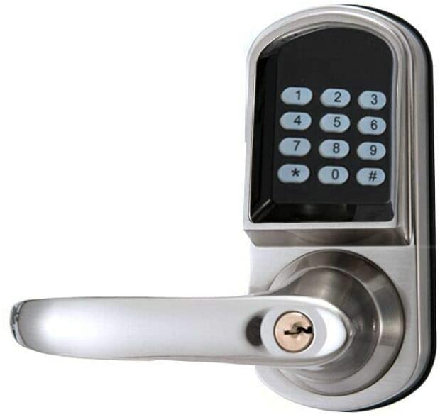 Photo 1 of BSTOOL Solid Weatherproof Keyless Entry Electronic Digital Code Lever Door Lock Left Handed
