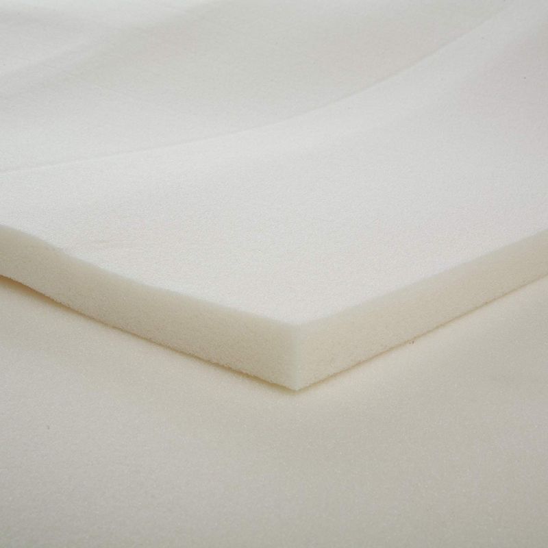 Photo 1 of 1-Inch Slab Memory Foam Mattress Topper, Queen, Adds an extra level of comfort and support to a mattress or air mattress