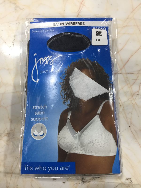 Photo 2 of Just My Size Women's Satin Stretch Wireless Bra, Style MJ1960