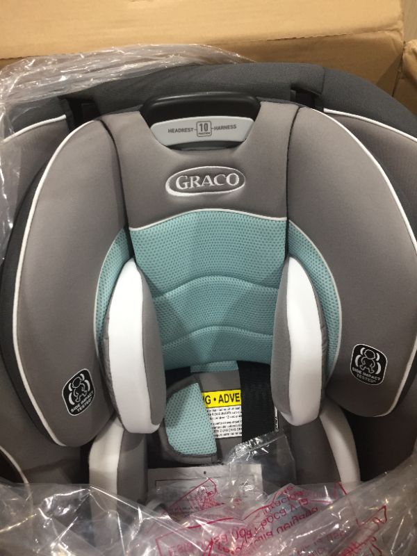 Photo 2 of Graco Extend2Fit Convertible Car Seat, Ride Rear Facing Longer with Extend2Fit, Spire
