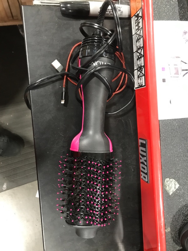 Photo 3 of Pink and Black Blow Dryer Brush